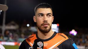 Wests Tigers winger Charlie Staines speaks up after leaving Tigers to sign for the Catalans Dragons