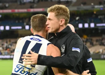 Collingwood coach has opted to step away from football with immediate effect
