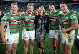The South Sydney Rabbitohs Burgess Brothers Take the Field Together