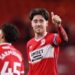 Middlesbrough have rejected an offer from Nottingham Forest midfielderÂ