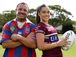 Dior O’Davis is brutally honest why her Dad Hates her playing in Manly Sea Eagles jersey