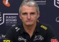 Coach Ivan Cleary spoke on his decision for a late backline switch, benching Izack Tago and starting Tom Jenkins