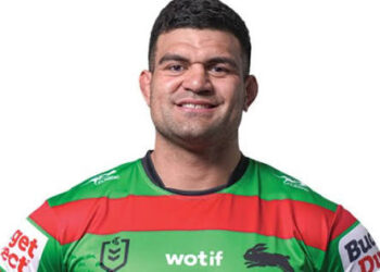 South Sydney Rabbitohs second-row ER David Fifita delivers monster takedown of Gold Coast Titans