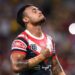 Sydney Roosters enforcer Spencer Leniu has provided a clue about his future in the tri-colours after rumours that he was on the outer at the club