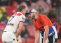 Melbourne Storm has provided an update on utility Tyran Wishart after he was forced to leave the field in the first half against the Dolphins on Friday