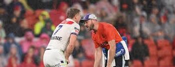 Melbourne Storm has provided an update on utility Tyran Wishart after he was forced to leave the field in the first half against the Dolphins on Friday