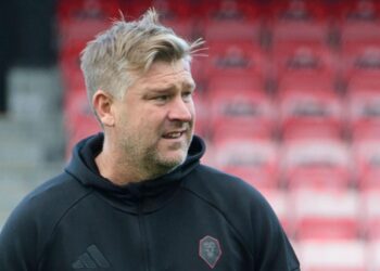 Salford City Football Club statement confirm that Karl Robinson will leave his position today as Head Coach with immediate effect