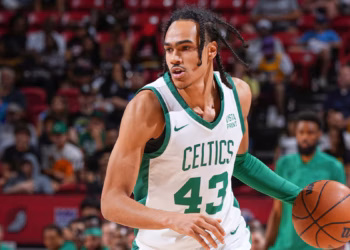Boston Celtics officially waived 6-Foot-8 Canadian Point Guard