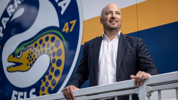 Parramatta Eels chief executive quits his role following a ten-year stint at the helm