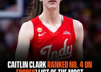 CAITLIN CLARK MAKES ANOTHER POWERFUL STATEMENT AS FORBES RANKS FEVER STAR NO. 4 AMONG WOMEN IN SPORTS