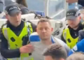 RANGERS FAN LOCKED UP AFTER SHOCK IBROX PITCH INVASION AS CELTIC STAFF MEMBER ATTACKED