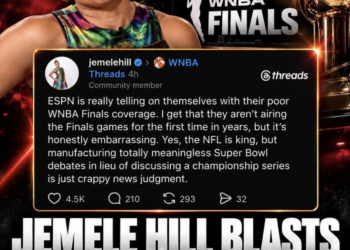 Jemele Hill Blasts ESPN Over WNBA Finals Coverage as Fans Demand More Respect for Women’s Basketball