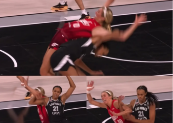 CAITLIN CLARK BLOODIED IN FEVER PLAYOFF EXIT: WAS LEXIE HULL REALLY AT FAULT? THE TWO CONTROVERSIAL CALLS EVERYONE IS TALKING ABOUT