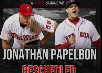 PHILLIES NEWS: JONATHAN PAPELBON SIGNING RESCHEDULED — NEW DATE ANNOUNCED FOR NOVEMBER 14