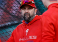 DON MATTINGLY’S FIRST BIG DECISION: PHILLIES PART WAYS WITH HITTING COACH KEVIN LONG